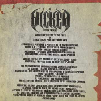 CD The Wicked: Sonic Scriptures Of The End Times Or Songs To Have Your Nightmares With 33668