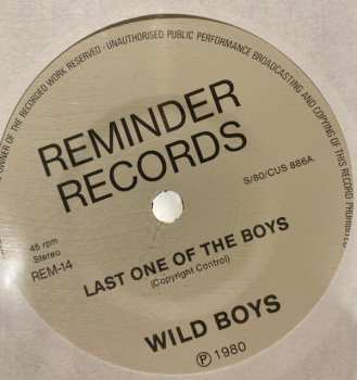 SP The Wild Boys: Last One Of The Boys 569075