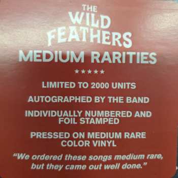 LP The Wild Feathers: Medium Rarities CLR | LTD | NUM 587468