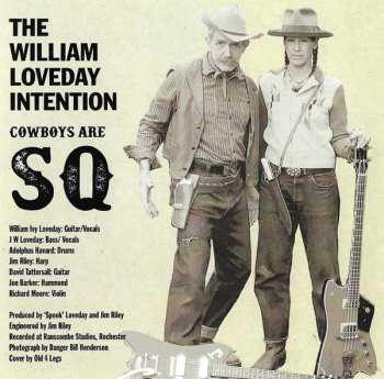 CD The William Loveday Intention: Cowboys Are SQ 573874