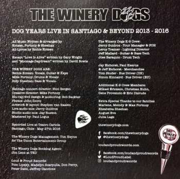 CD/Blu-ray The Winery Dogs: Dog Years - Live in Santiago & Beyond 2013-2016 438071