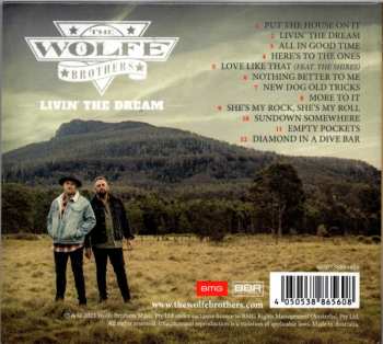 CD The Wolfe Brothers: Livin' The Dream 606293