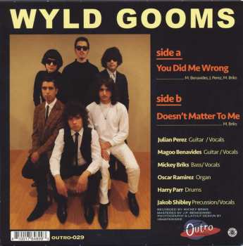 SP The Wyld Gooms: You Did Me Wrong / Doesn't Matter To Me 572224