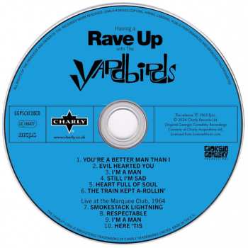 CD The Yardbirds: Having A Rave Up With The Yardbirds DIGI 647028