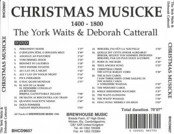 CD The York Waits: Christmas Musicke 1400-1800 649220