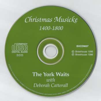 CD The York Waits: Christmas Musicke 1400-1800 649220