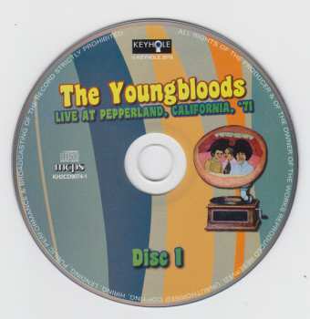 2CD The Youngbloods: Live At Pepperland, California, '71 647613