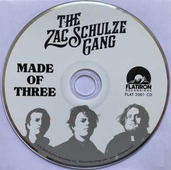 CD The Zac Schulze Gang: Made Of Three 581605