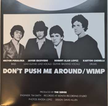 SP The Zeros: Don't Push Me Around / Wimp 581262