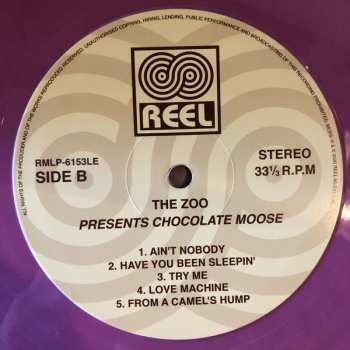 LP The Zoo: Presents Chocolate Moose LTD | CLR 80038