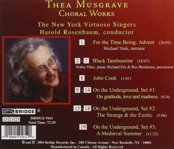 CD Thea Musgrave: Choral Works 465063