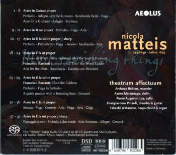 CD Theatrum Affectuum: Nicola Matteis: Most Ravishing Things 456385