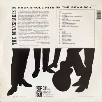 LP Thee Milkshakes: 20 Rock And Roll Hits Of The 50's And 60's 131893