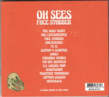 CD Thee Oh Sees: Face Stabber 642723