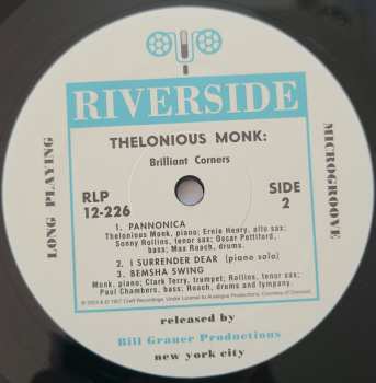 LP Thelonious Monk: Brilliant Corners 579427