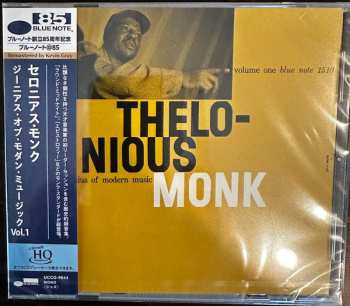 CD Thelonious Monk: Genius Of Modern Music Volume One LTD 630009