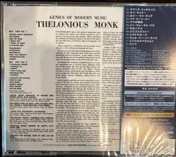 CD Thelonious Monk: Genius Of Modern Music Volume One LTD 630009