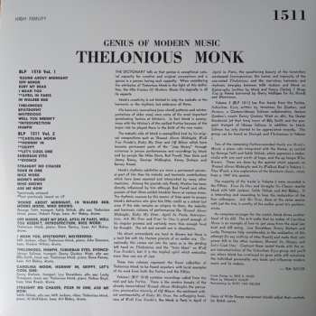 LP Thelonious Monk: Genius Of Modern Music Volume 2 LTD 643884