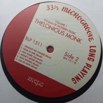 LP Thelonious Monk: Genius Of Modern Music Volume 2 LTD 643884