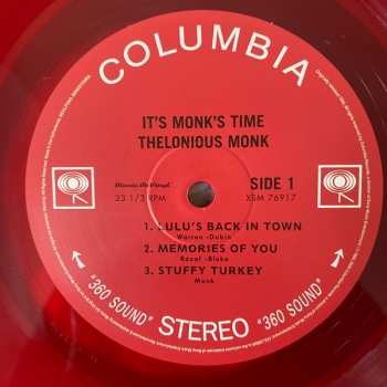 LP Thelonious Monk: It's Monk's Time CLR | LTD | NUM 555855