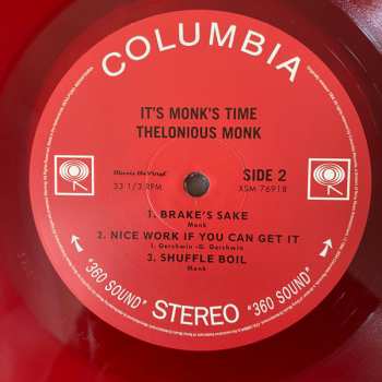 LP Thelonious Monk: It's Monk's Time CLR | LTD | NUM 555855