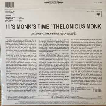 LP Thelonious Monk: It's Monk's Time CLR | LTD | NUM 555855