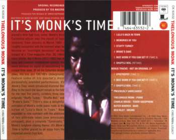 CD Thelonious Monk: It's Monk's Time 631071