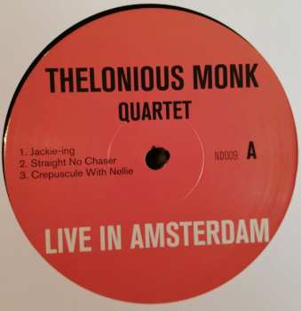 LP Thelonious Monk: Live In Amsterdam 594695