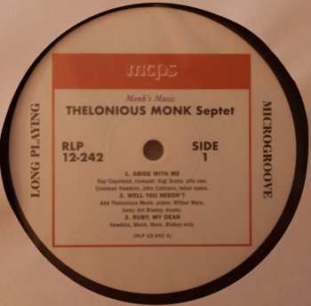 LP Thelonious Monk Septet: Monk's Music LTD 618166