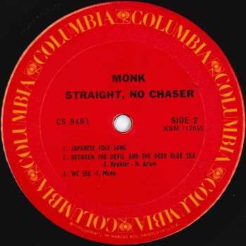 LP Thelonious Monk: Straight, No Chaser 590936