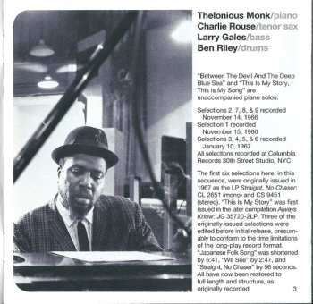 CD Thelonious Monk: Straight, No Chaser 545059