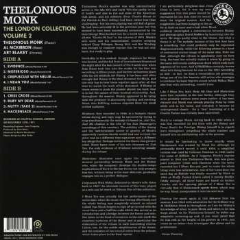 LP Thelonious Monk: The London Collection Volume 2 596529