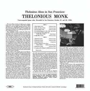 LP Thelonious Monk: Thelonious Alone In San Francisco DLX 353511