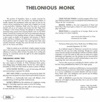 5CD/Box Set Thelonious Monk: Timeless Classic Albums 122446