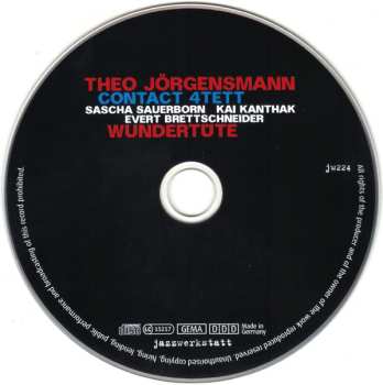 CD Theo Jörgensmann: Wundertüte 578415