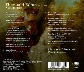 CD Theobald Böhm: Works For Flute 624112