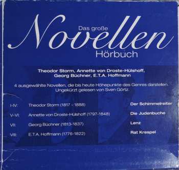 8CD/Box Set E.T.A. Hoffmann: Das Grosse Novellen  Hörbuch 649340