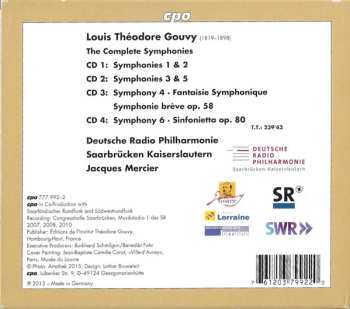 4CD/Box Set Deutsche Radio Philharmonie Saarbrücken Kaiserslautern: The Complete Symphonies 615191