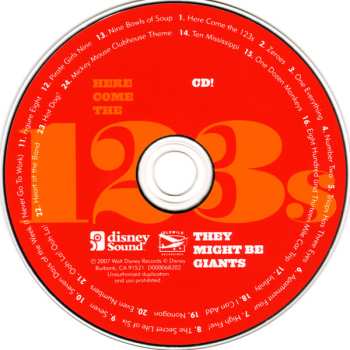 CD/DVD They Might Be Giants: Here Come The 123s 640363