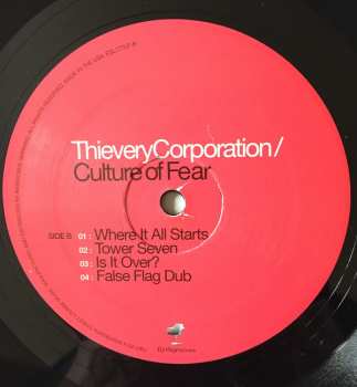 2LP Thievery Corporation: Culture Of Fear 333780