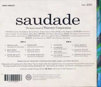 CD Thievery Corporation: Saudade 31503