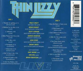 2CD Thin Lizzy: Life Live 640679