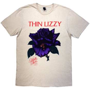 Merch Thin Lizzy: Tričko Black Rose Tracklist