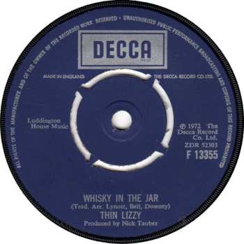 Album Thin Lizzy: Whisky In The Jar