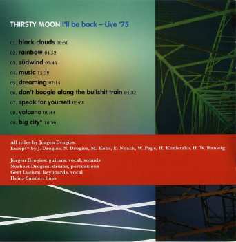 CD Thirsty Moon: I'll Be Back - Live '75 583889