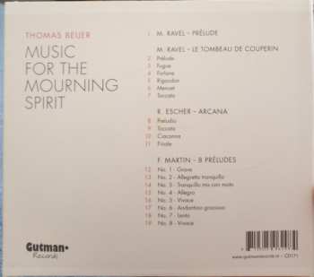 CD Thomas Beijer: Music For The Mourning Spirit 649725