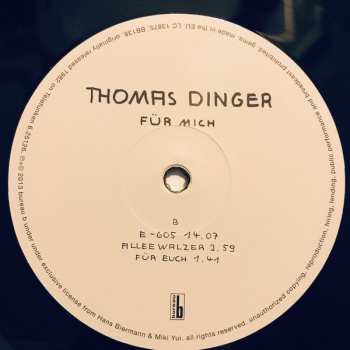 LP Thomas Dinger: Für Mich 78012