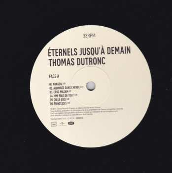 LP Thomas Dutronc: Éternels Jusqu'À Demain LTD 563744