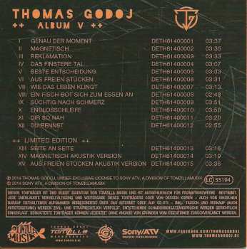 CD Thomas Godoj: V 524625