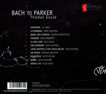 CD Thomas Gould: Bach To Parker 631487